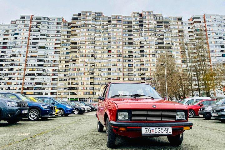 Back to Yugoslavia Private City Tour in Old-Timer Yugo Car