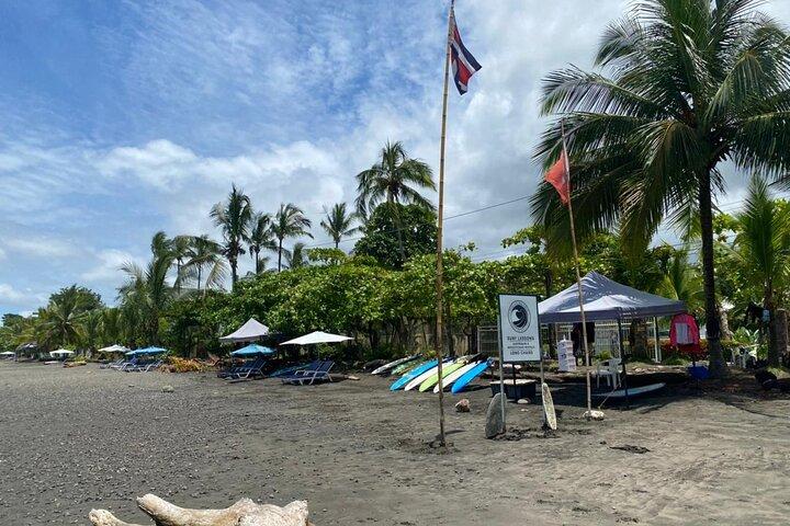 Surf Lesson + Beach day in Jaco Beach!