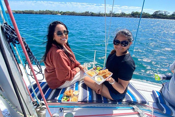 PRIVATE Gold Coast Sailing Charter with bubbles & food
