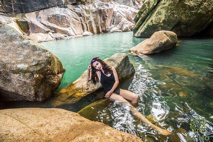Ba Ho waterfalls ( Trekking + Swimming + Jumping +Amazing Nature)
