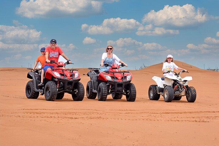 Quad Bike Thrill: 30/60-Minute Red Dune Adventure with Camel Ride