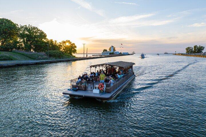 Cleveland Waterfront Tiki Party Boat Cruise