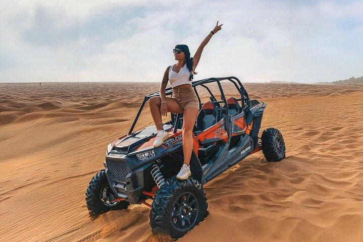 Polaris 1000cc Dune Buggy Adventure sand board Falcon Camel Ride