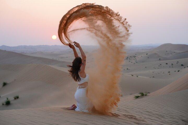 Morning/Afternoon Private Desert Safari, Camel Ride & Sand board