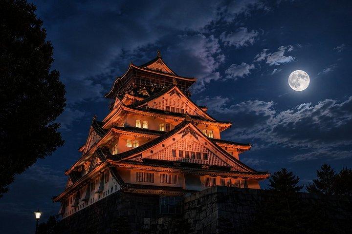 Osaka Ghost Tour: Castle Night Walk, Dark History & Namba Curses