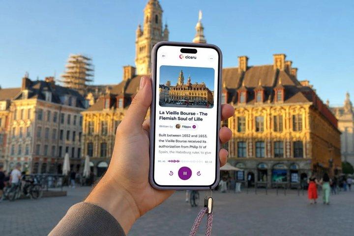 Lille Self Guided Walking Tour Landmarks with Audio and Quiz