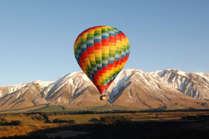 Sunrise Hot Air Balloon Flight over Canterbury Plains