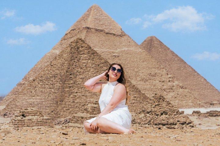Giza Pyramids Photoshoot: Sphinx, Panoramic Spot, Horses & Camels