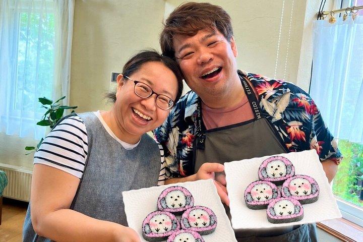 Private Sushi Making Class and Matcha Experience near Sapporo