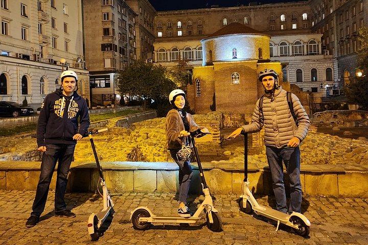 Sofia on an Electric Scooter - Guided Tour