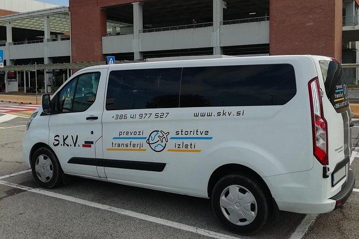 Transfer from Venice Airport to Trieste