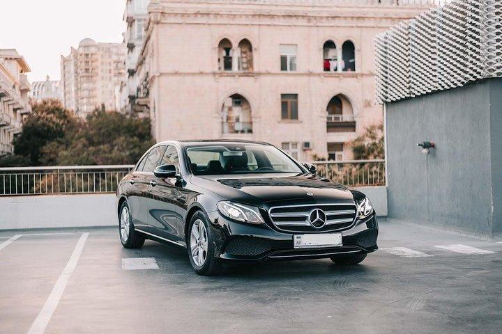Arrival Private Transfer from Bilbao airport BIO to Bilbao City by Business Car