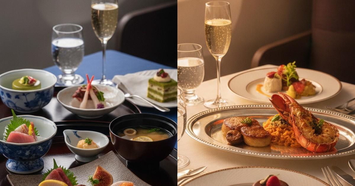 Cover Image for ANA or JAL First Class: Whose Menu Actually Wins?