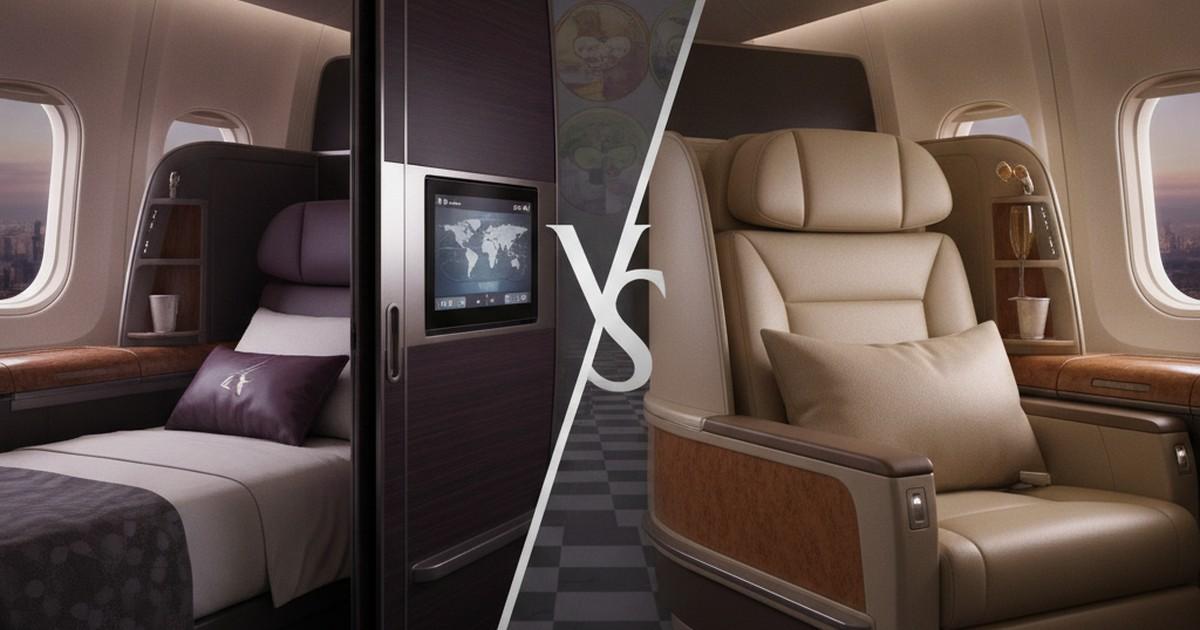 Cover Image for Qsuite's Door vs Emirates' Comfort: Seat Battle