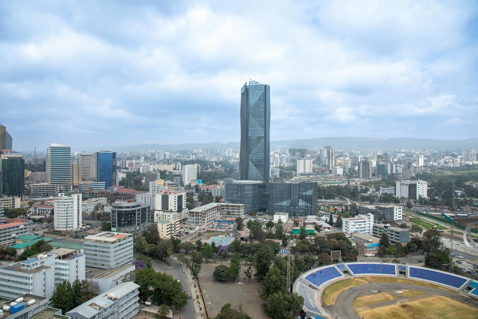Addis Ababa skyline