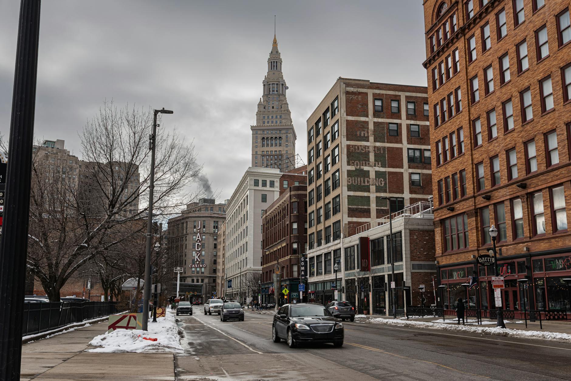 Cleveland skyline