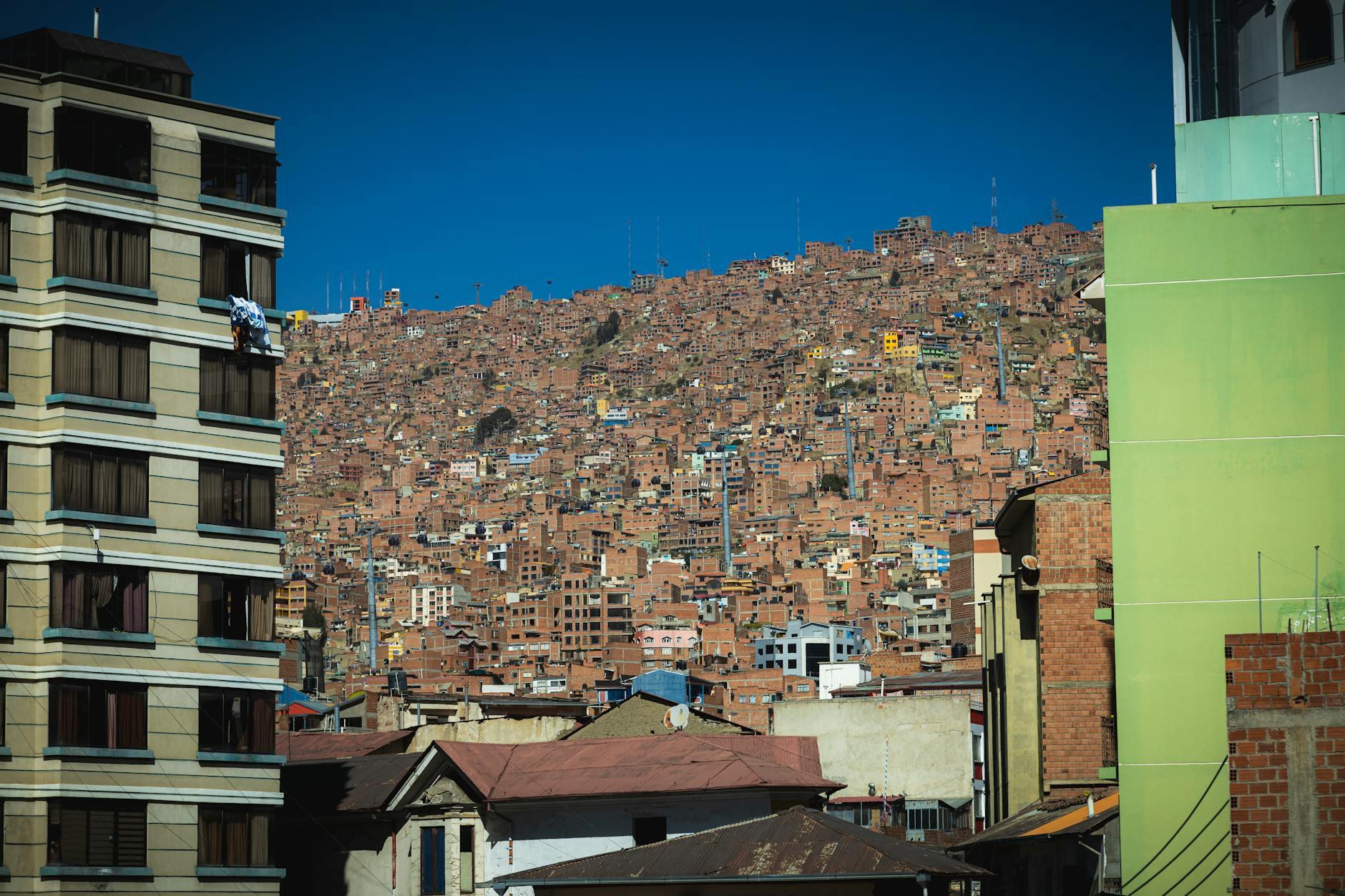 La Paz skyline