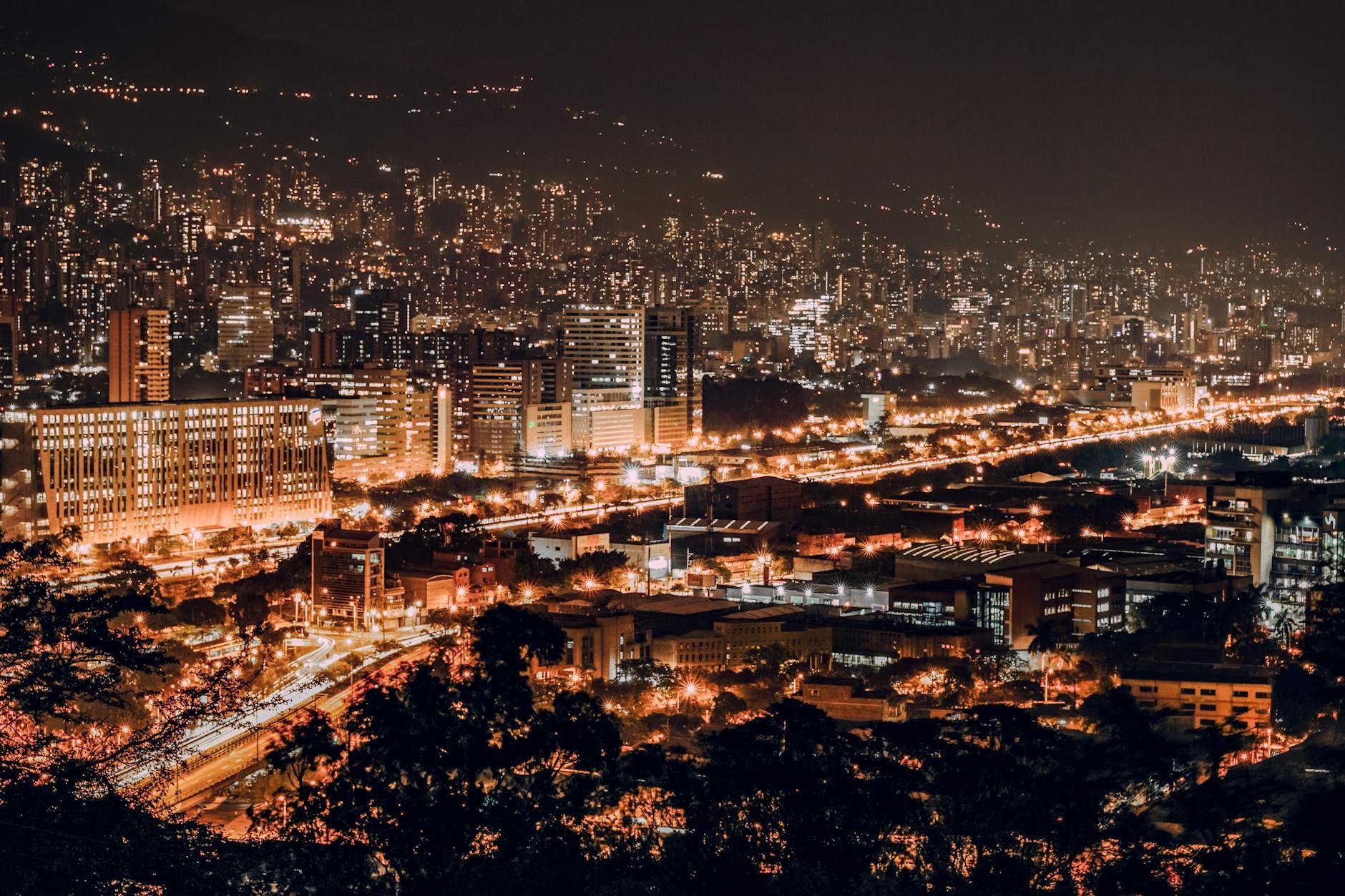 Medellín skyline