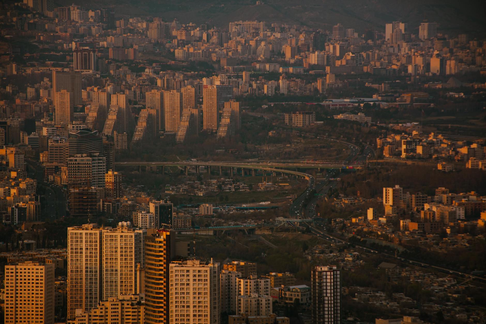 Tehran skyline